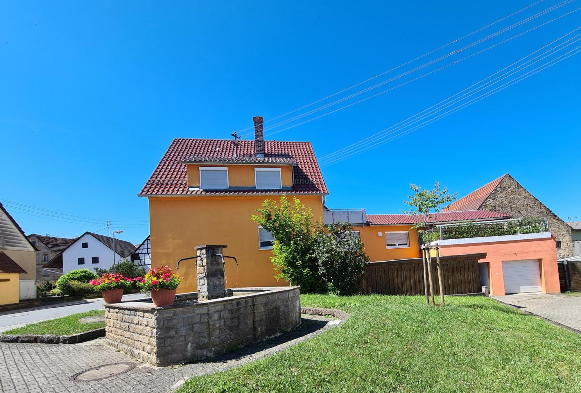 Ferienwohnung Pflueger Mit Terrasse Lauda-Königshofen Exterior foto